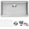 Ruvati 27-inch Undermount Kitchen Sink 16 Gauge Stainless Steel Single Bowl RVM5927 - alternate 7